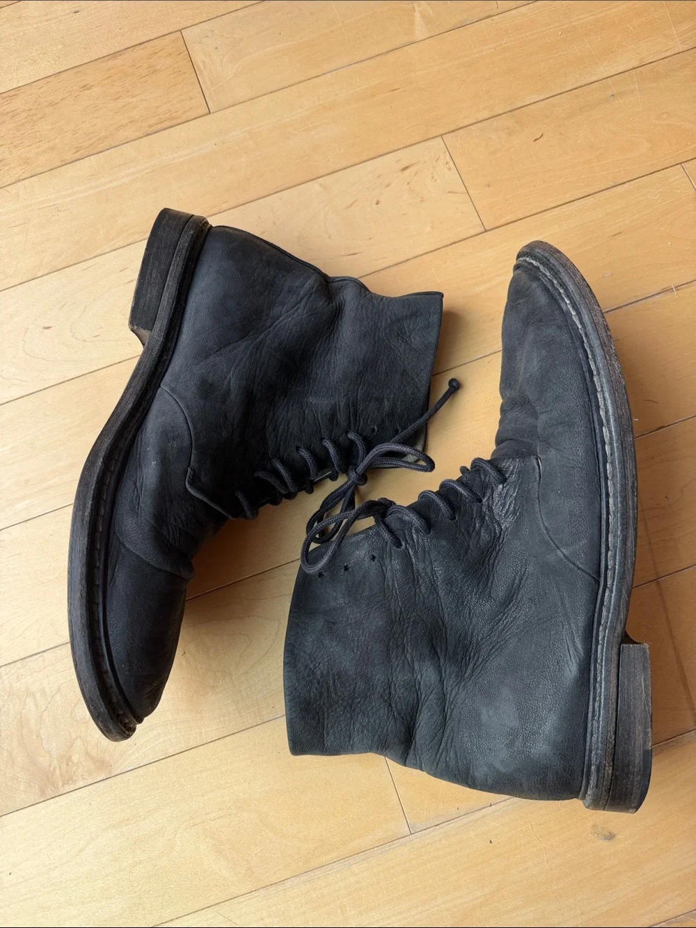 Marsell Matte Dress Leather Chukka Boot